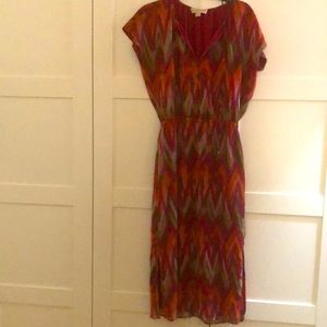 Michale Kors polyester dress, fully lined .